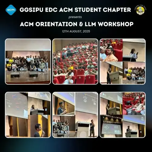 ACM Orientation & LLM Workshop gallery image 1